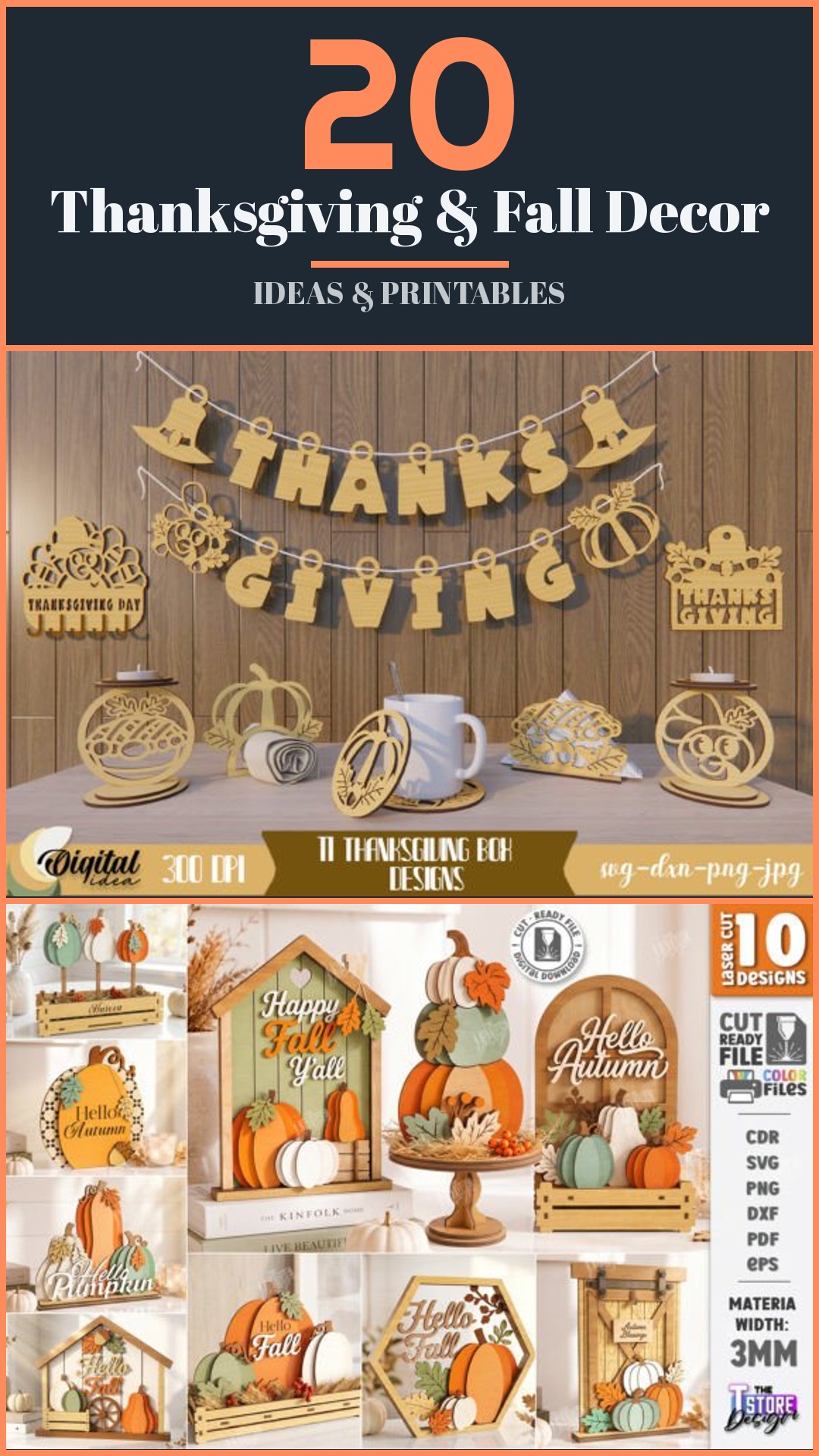 20 Thanksgiving Decor Ideas